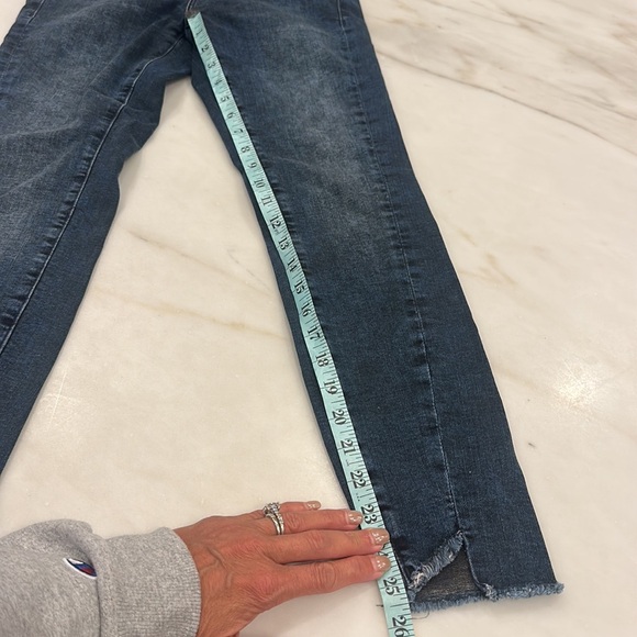 MAVI GOLD Tess Twisted High-rise Twisted Skinny blue jeans in women’s size 26 - Picture 11 of 11